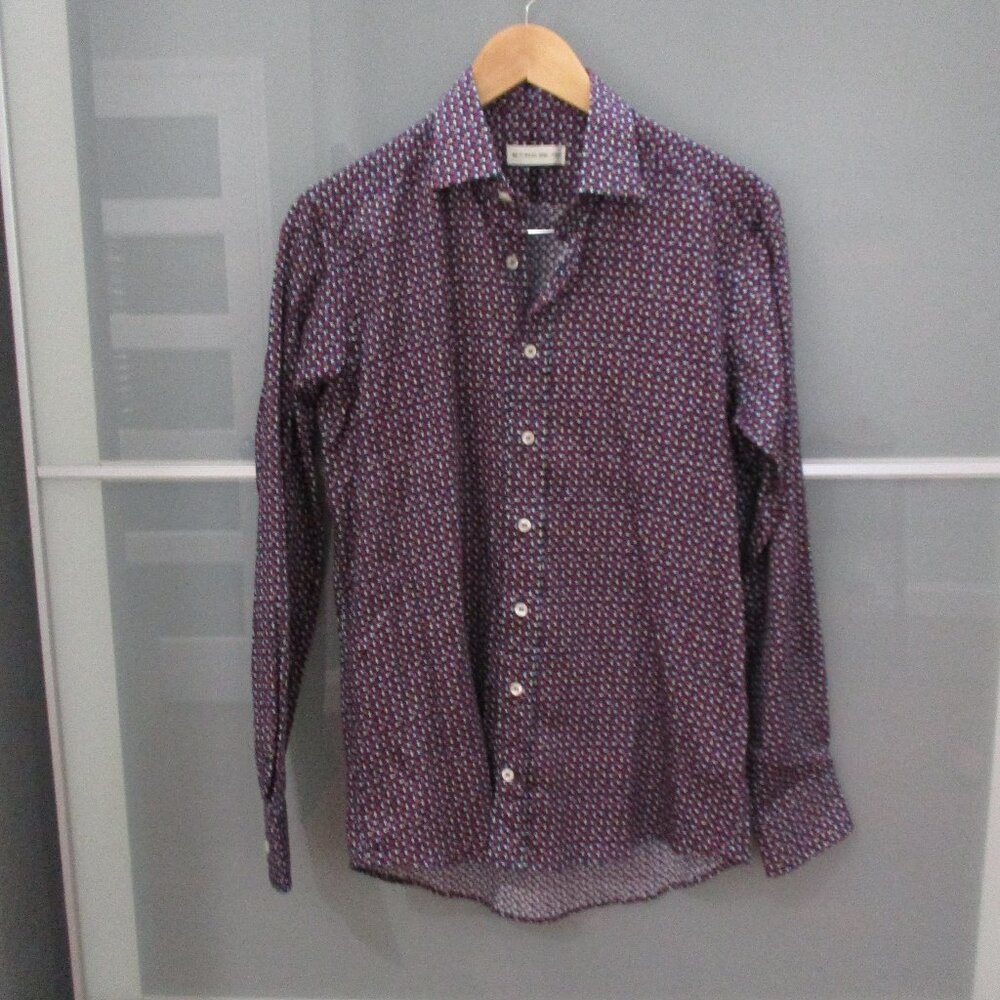 Etro Floral Print Button Down Shirt 100% Cotton